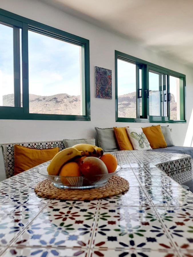 Villa Malibu Mogan Casa Vintage - Amazing Sea/Harbour View à Puerto De Mogan Extérieur photo